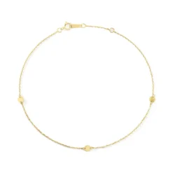 Chaîne De Cheville Ronen Or Jaune