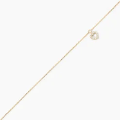 Chaîne De Cheville Samanta Or Jaune Oxyde De Zirconium