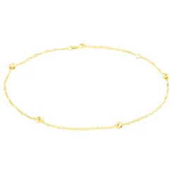 Chaîne De Cheville Zahia Or Jaune