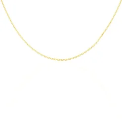 Chaîne Igoa Maille Forçat Diamantee Or Jaune