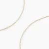Chaîne Igoa Maille Forçat Diamantee Or Jaune
