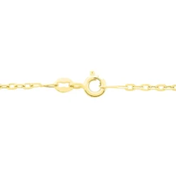 Chaîne Igoa Maille Forçat Diamantee Or Jaune