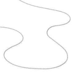 Chaîne Imad Maille Gourmette Or Blanc