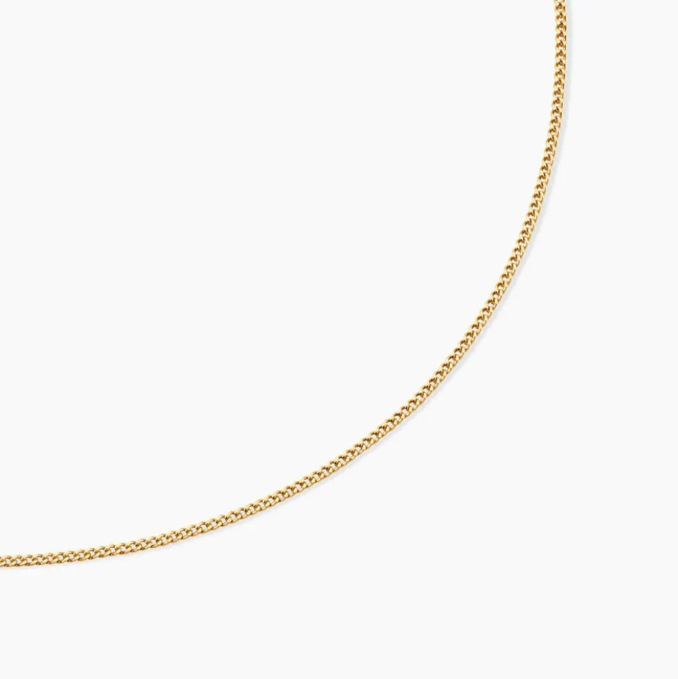 Chaîne Irisa Maille Gourmette Or Jaune