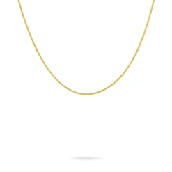 Chaîne Ixia Maille Gourmette Diamantee Or Jaune