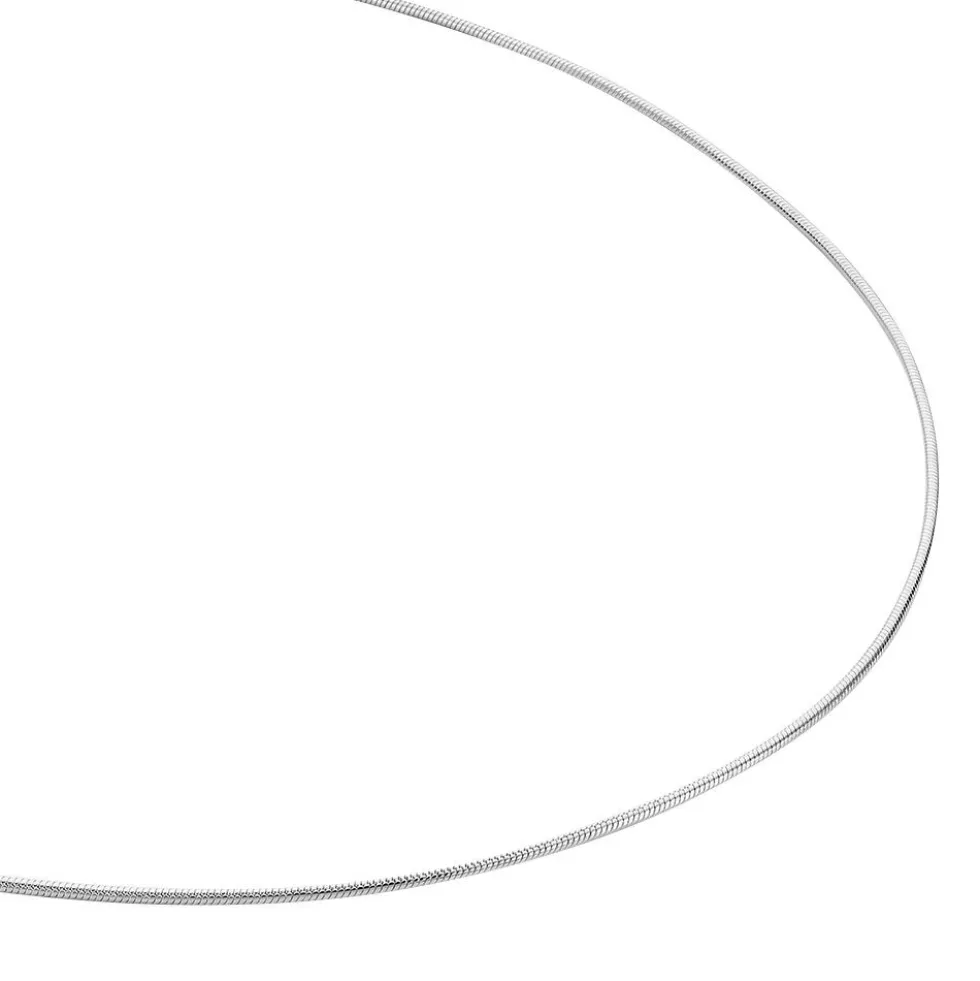 Chaîne Simineae Argent Blanc