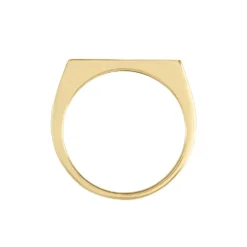 Chevalière Tommi Plaqué Or Jaune