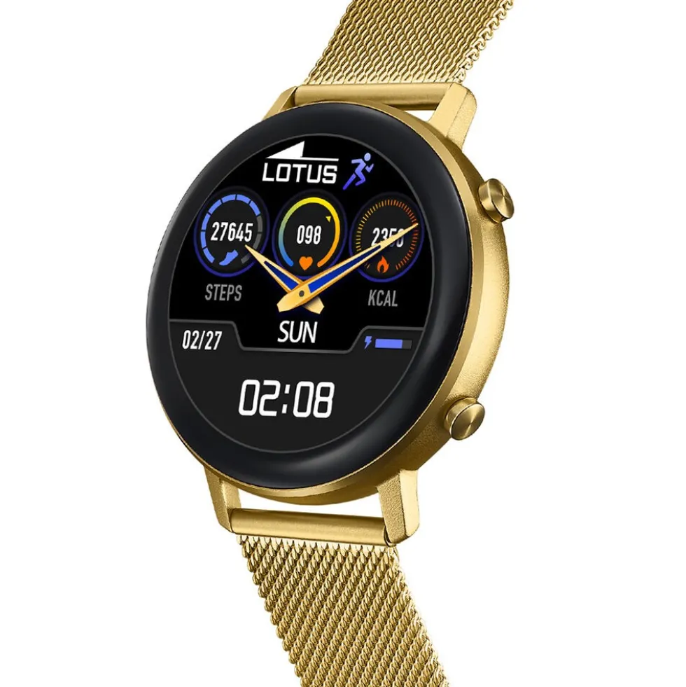 Coffret De Montre Lotus Connectée Smartwach Noir