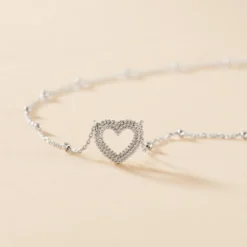 Collier Aella Argent Blanc
