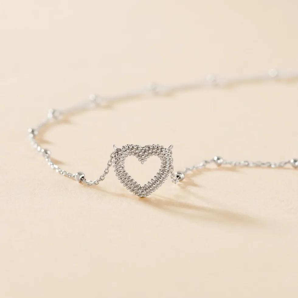 Collier Aella Argent Blanc