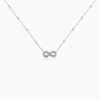 Collier Aella Argent Blanc