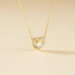 Collier Alais Plaqué Or Jaune Oxyde De Zirconium
