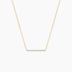 Collier Alayna Or Jaune Diamant