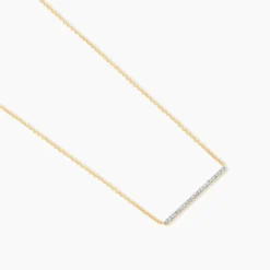 Collier Alayna Or Jaune Diamant