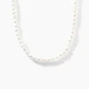 Collier Alceste Or Jaune Perle De Culture
