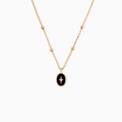 Collier Alerya Plaqué Or Jaune Oxyde De Zirconium