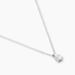Collier Alexandra Or Blanc Diamant