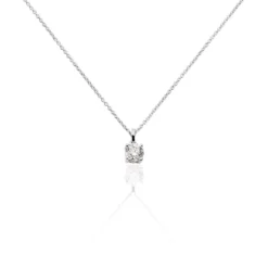 Collier Alexandra Or Blanc Diamant