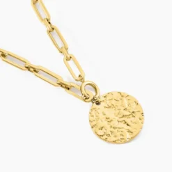 Collier Alixe Acier Jaune