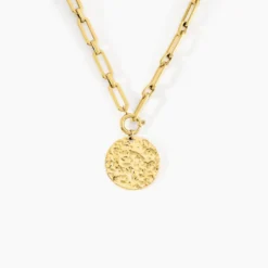Collier Alixe Acier Jaune