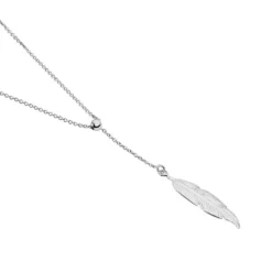 Collier Aliza Argent Blanc