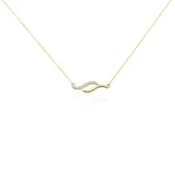Collier Aliz Or Jaune