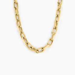 Collier Anadia Acier Jaune