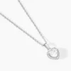 Collier Ana-paula Argent Blanc Oxyde De Zirconium