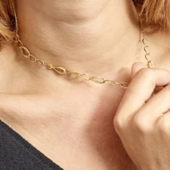 Collier Anastaise Or Jaune