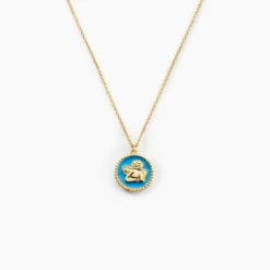 Collier Angel Or Jaune