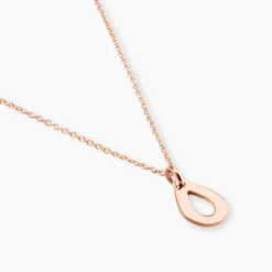 Collier Anh Argent Rose
