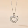 Collier Annabelle Argent Blanc Oxyde De Zirconium