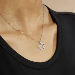 Collier Annabelle Argent Blanc Oxyde De Zirconium