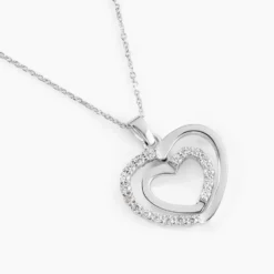 Collier Annabelle Argent Blanc Oxyde De Zirconium