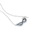 Collier Argent Bartolomee Oxydes De Zirconium