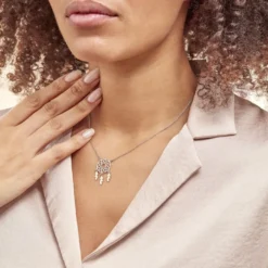 Collier Argent Bicolore Soulein