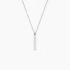 Collier Argent Blanc Fedor