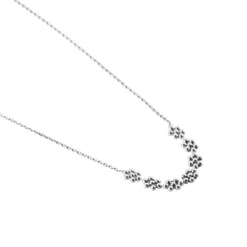 Collier Argent Blanc Hippolyta