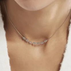 Collier Argent Blanc Hippolyta