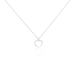 Collier Argent Blanc Idennicae