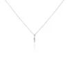 Collier Argent Blanc Lempa