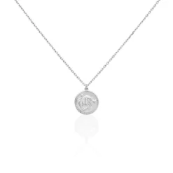 Collier Argent Blanc Lew