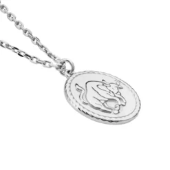 Collier Argent Blanc Lew