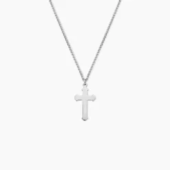 Collier Argent Blanc Pavlo