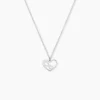 Collier Argent Blanc Severiano