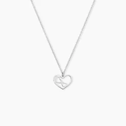 Collier Argent Blanc Severiano