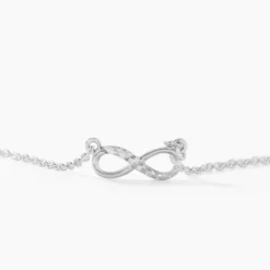 Collier Argent Blanc Teoxane