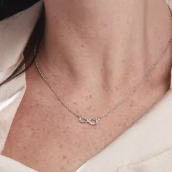 Collier Argent Blanc Teoxane