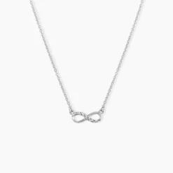Collier Argent Blanc Teoxane