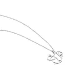 Collier Argent Blanc Waly